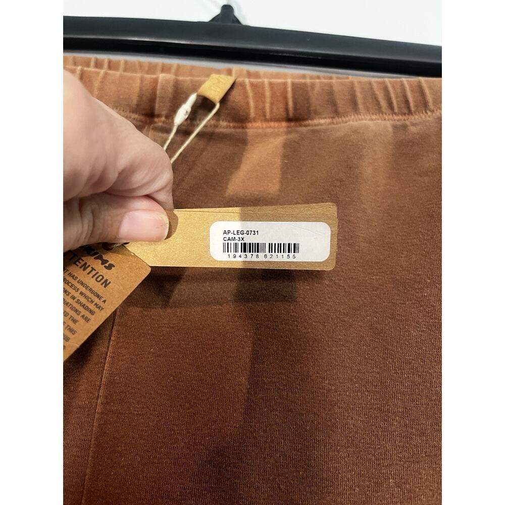 SKIMS NWT inseam Ankle Leggings Plus Size 3X PullOn Elastic Waist fits like 2x - Picture 4 of 7